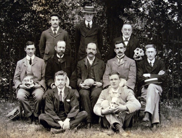 Oxford Biologists in 1901, including embryologist J.W. Jenkinson (mid-row, second from right). Courtesy of the Department of Biology, University of Oxford