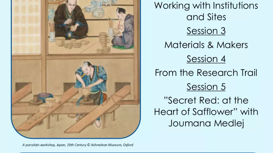 material culture workshop