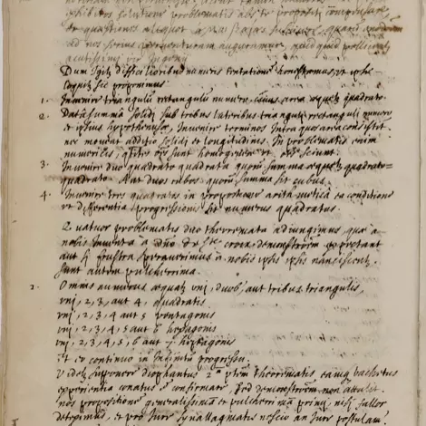 Copy of a letter from P. de Fermat to M. Mersenne